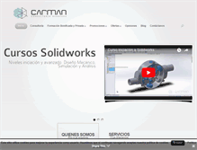 Tablet Screenshot of carmanconsultoria.com